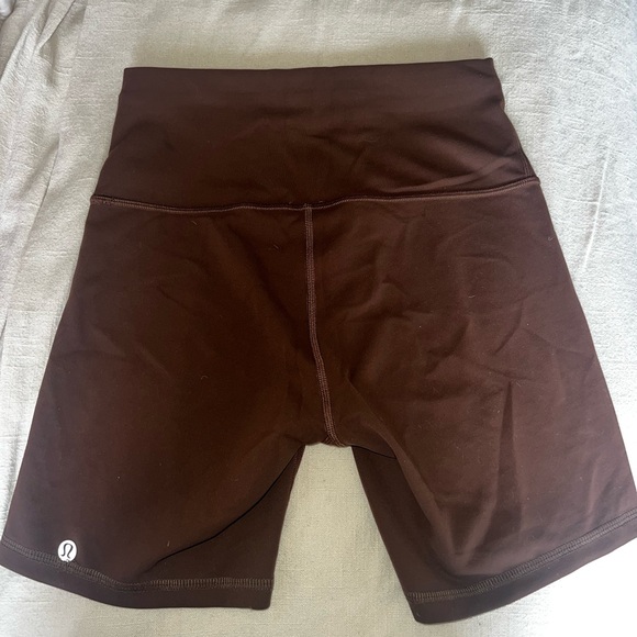 Lululemon Wunder Train High Rise Short Java Brown - Picture 2 of 4
